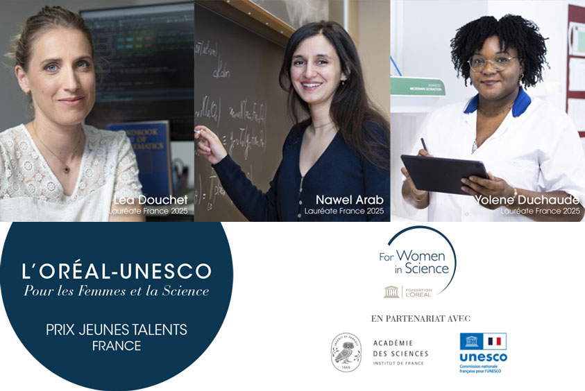 Prix jeunes talents 2026 pour les femmes et la science L'Oréal - Unesco 